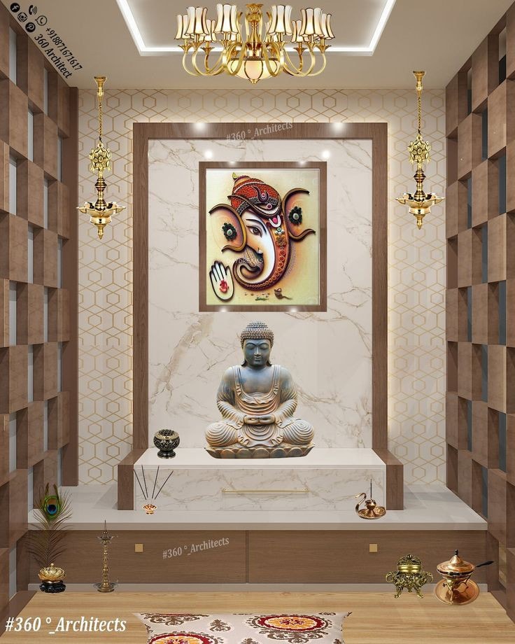 Pooja ghar latest design