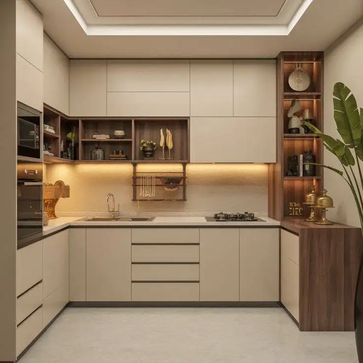 modular kitchen installation